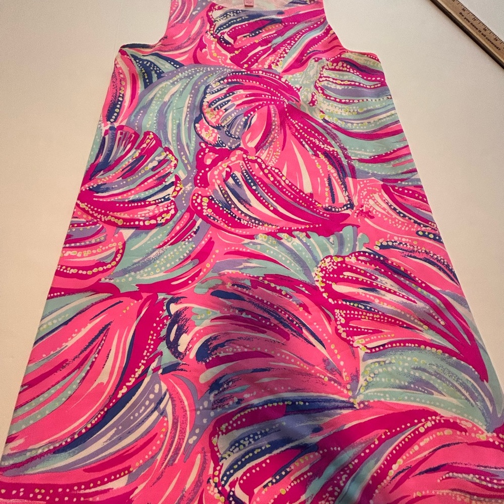Lilly Pulitzer Oh My Guava Silk Dress